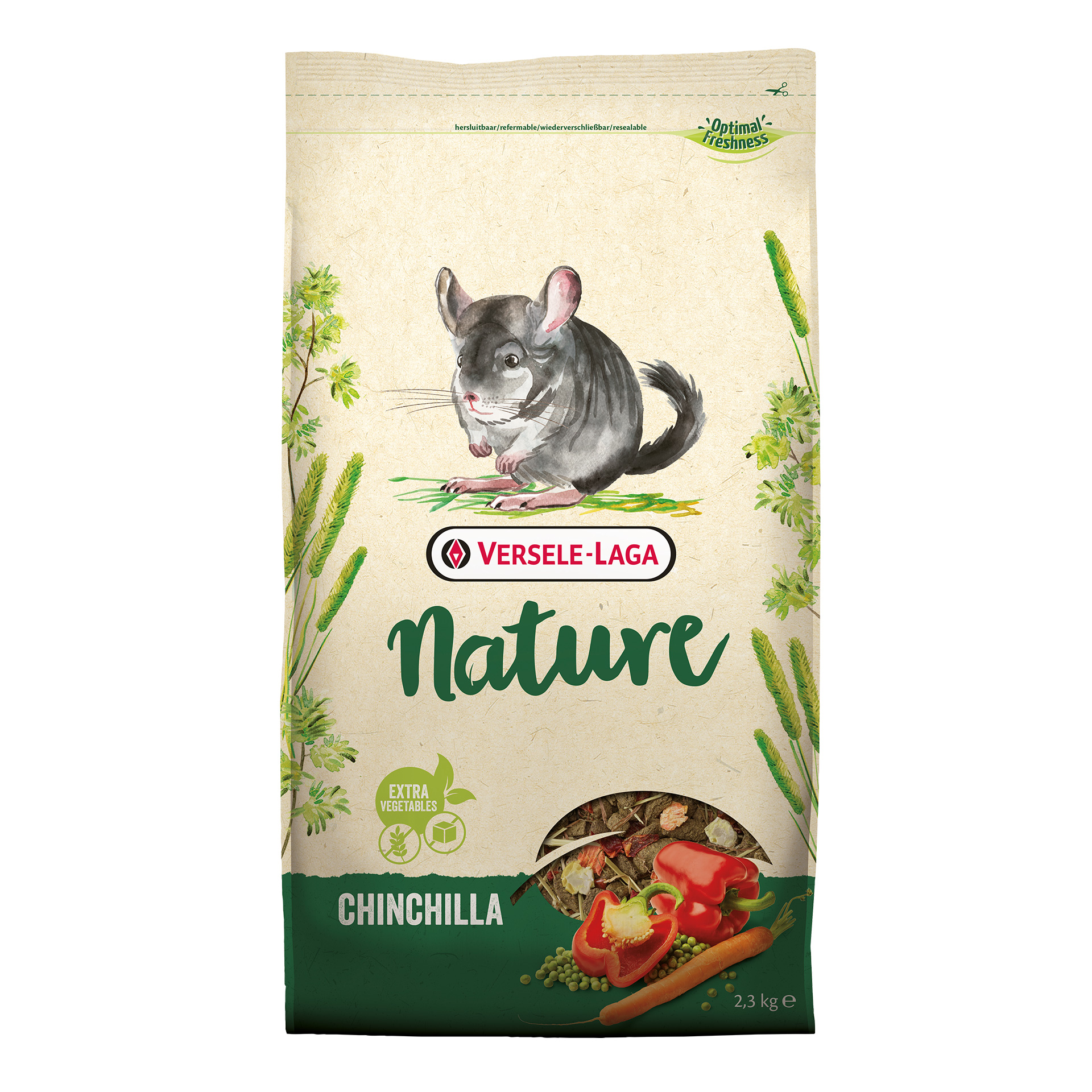 Alimento P/Chinchila Mistura Nature 2,3 KG VERSE L