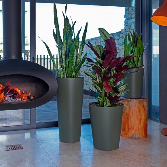 Vaso Porto Alto Antracite 80 CM ARTEVASI