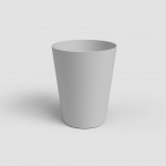 Vaso Porto Alto Cinza Claro 80 CM ARTEVASI