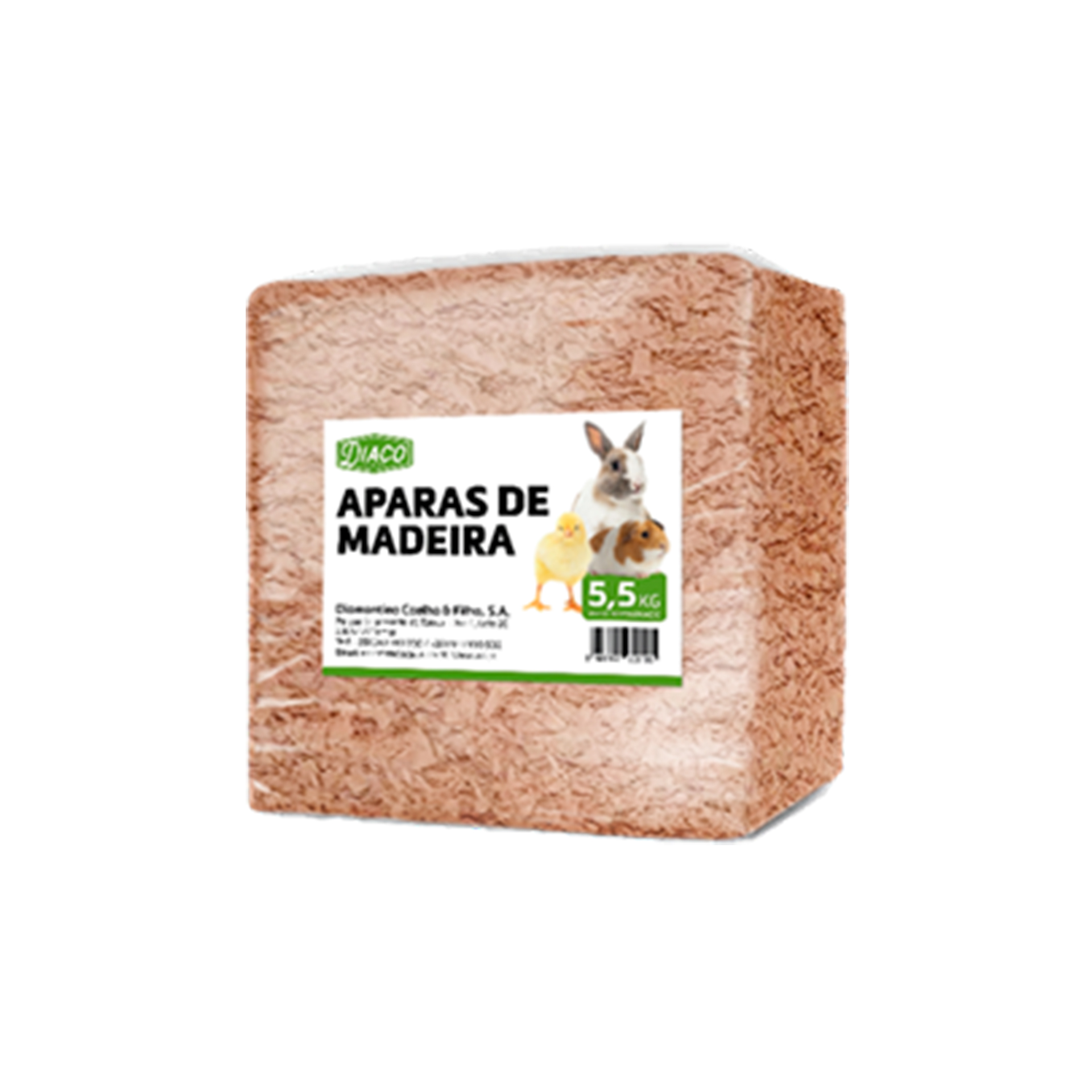 Aparas Madeira Extra 5,5 KG DIACO