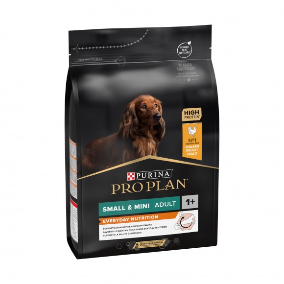 Alim Seco Co Pequeno e Mini  Frango 3 KG PROPLAN