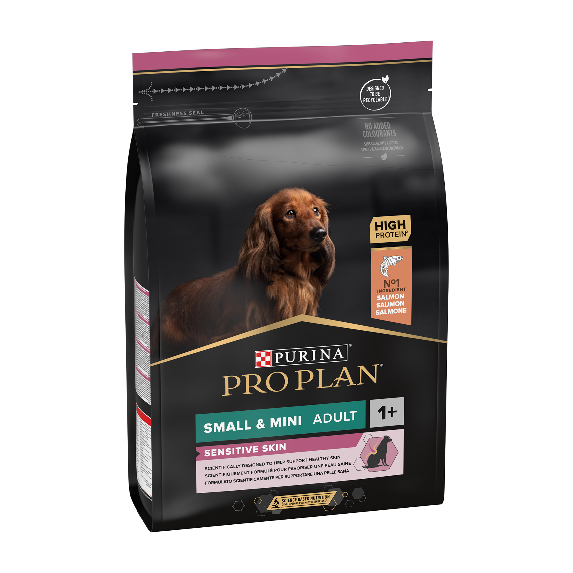 Alimento Seco Para Cão Mini Salmão 3 KG PROPLAN