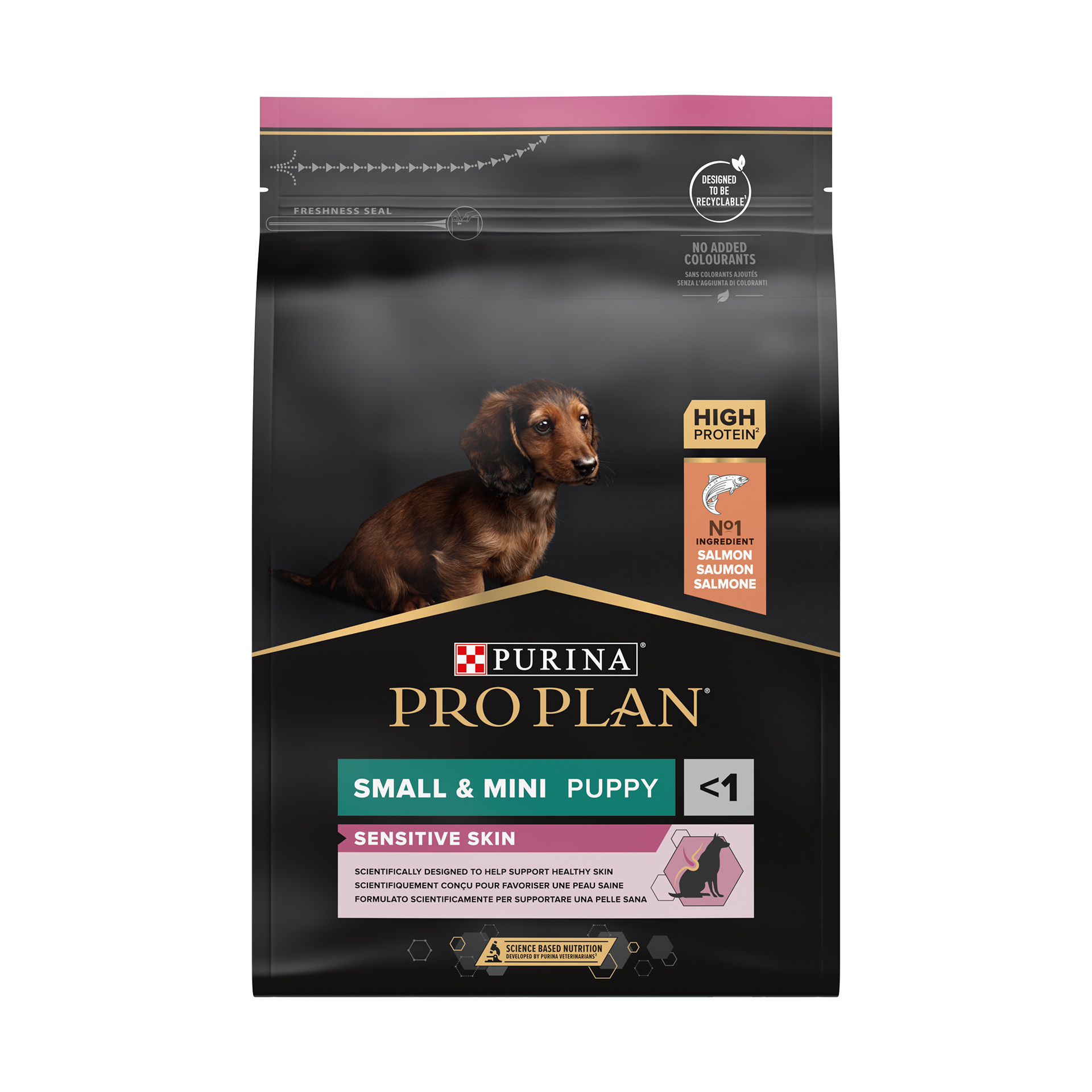 Alim Seco Cão Pequeno Júnior Salmão 3 KG PROPLAN