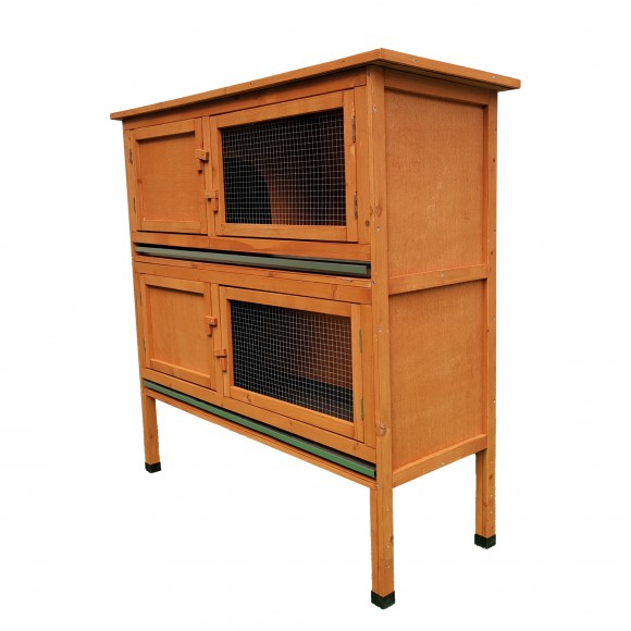 GAIOLA MADEIRA COELHO 116X44X115 CM