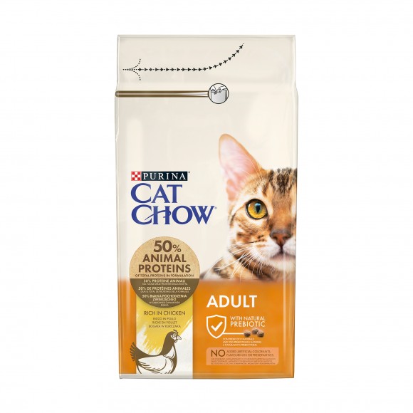 ALIMENTO SECO P/GATO FRANGO 1,5 KG