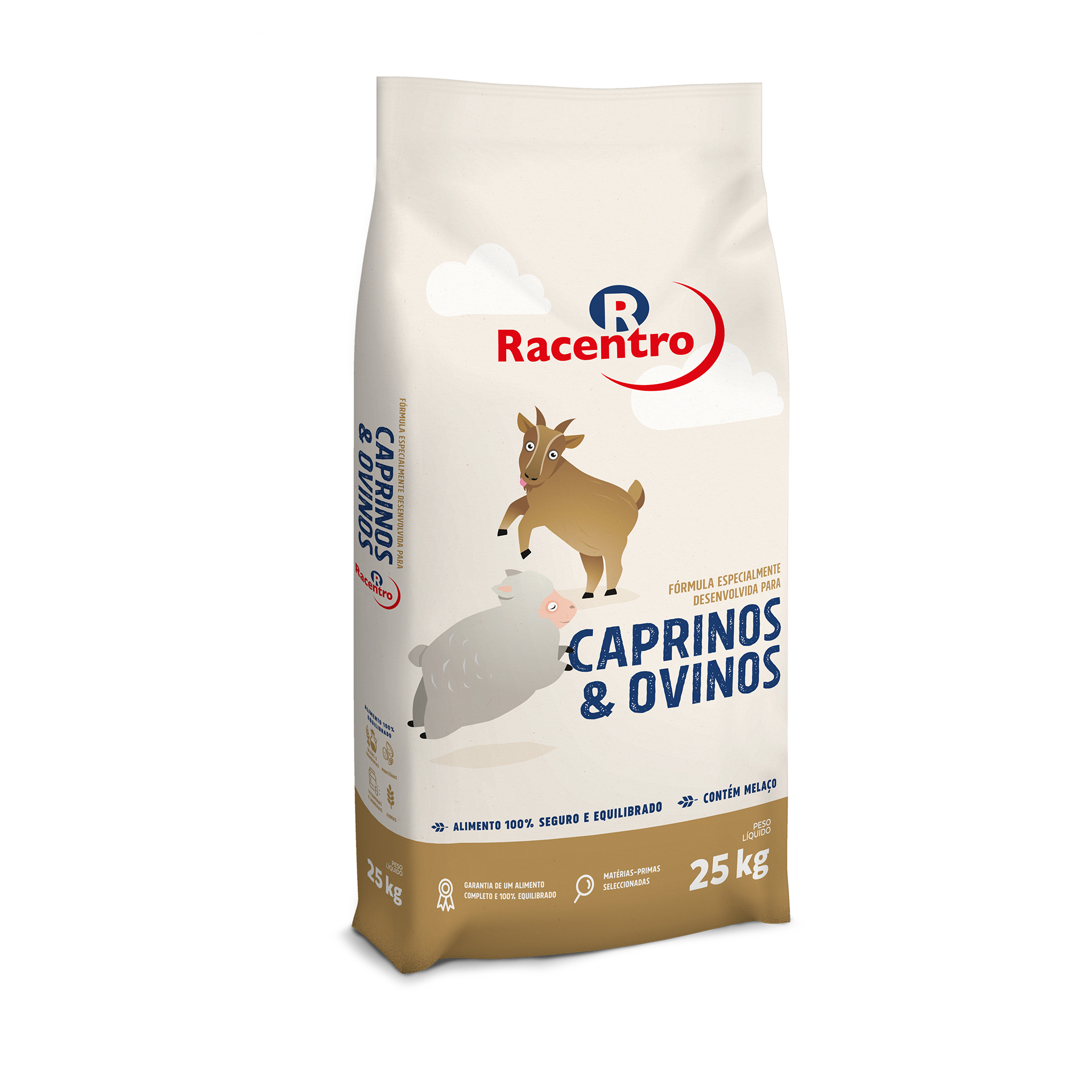 Ração Granulado Ovinos 513 25 KG RACENTRO