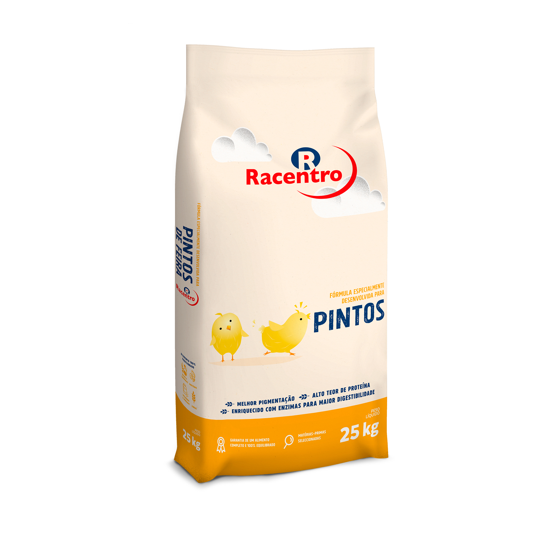 Ração Migalha Pintos 104 25 KG RACENTRO