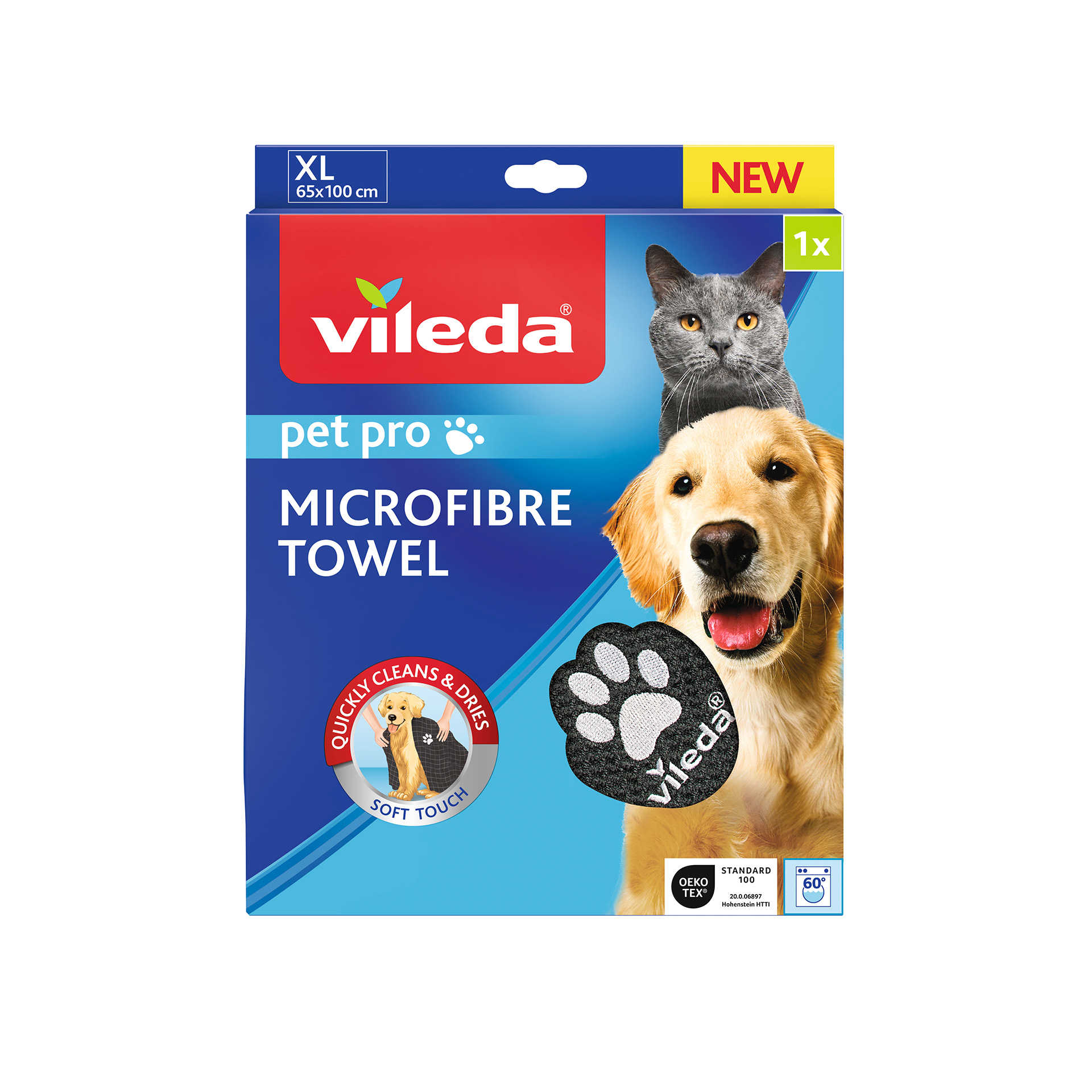 Toalha Microfibras Pet Pro XL VILEDA