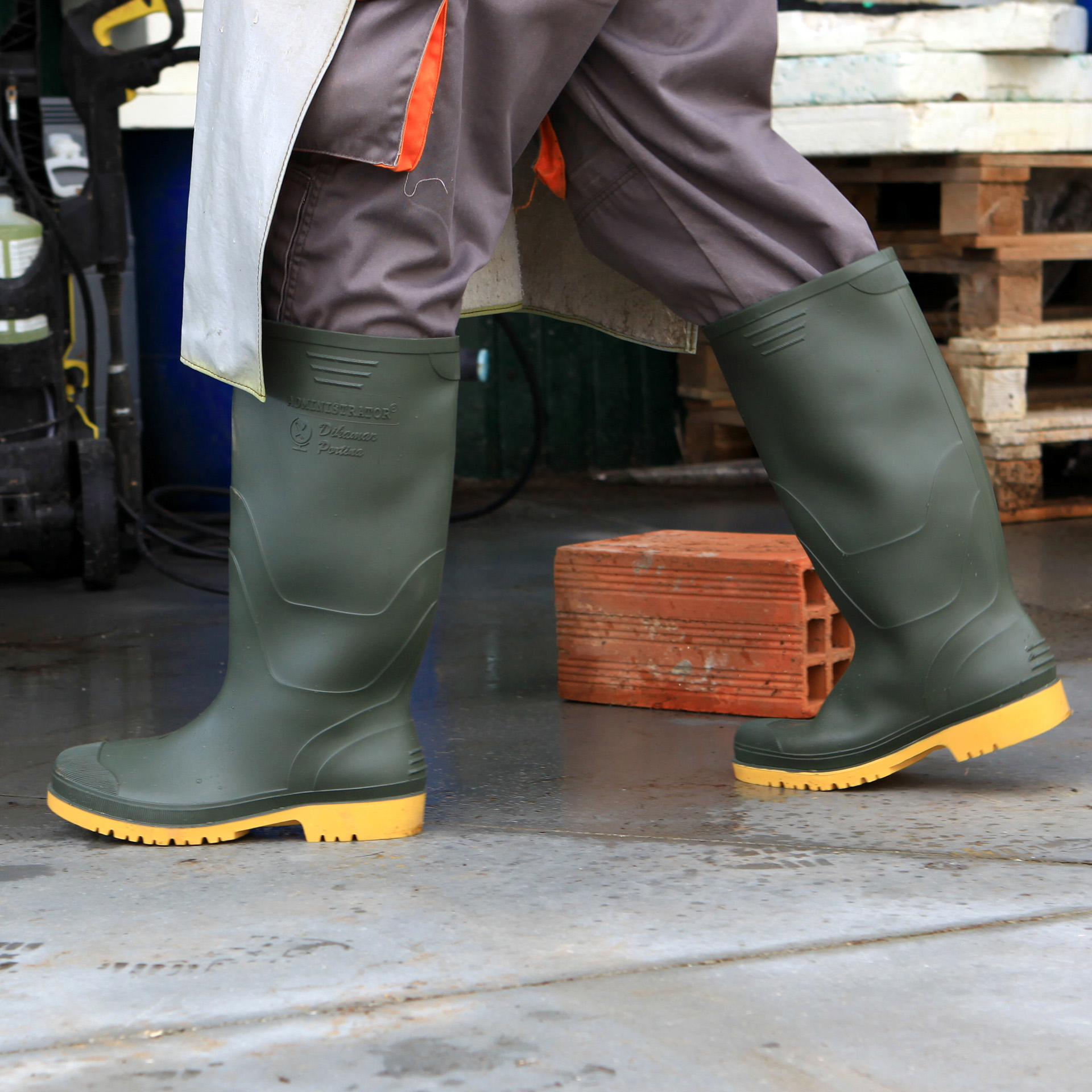 Galocha Administrator Verde N40 DIKAMAR