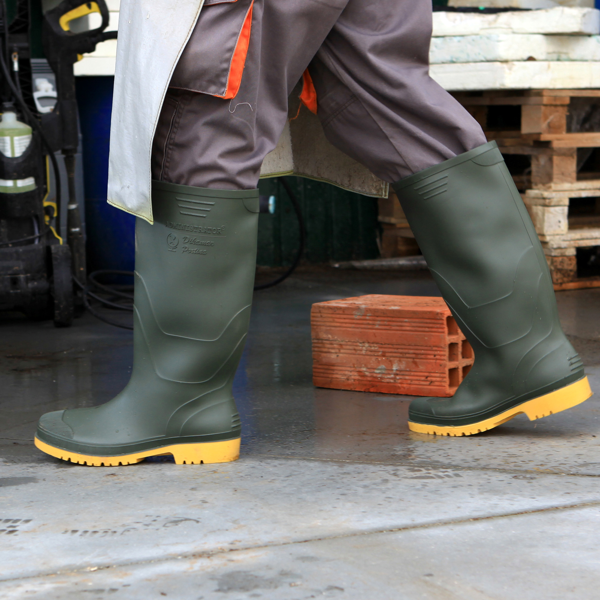 Galocha Administrator Verde N29 DIKAMAR