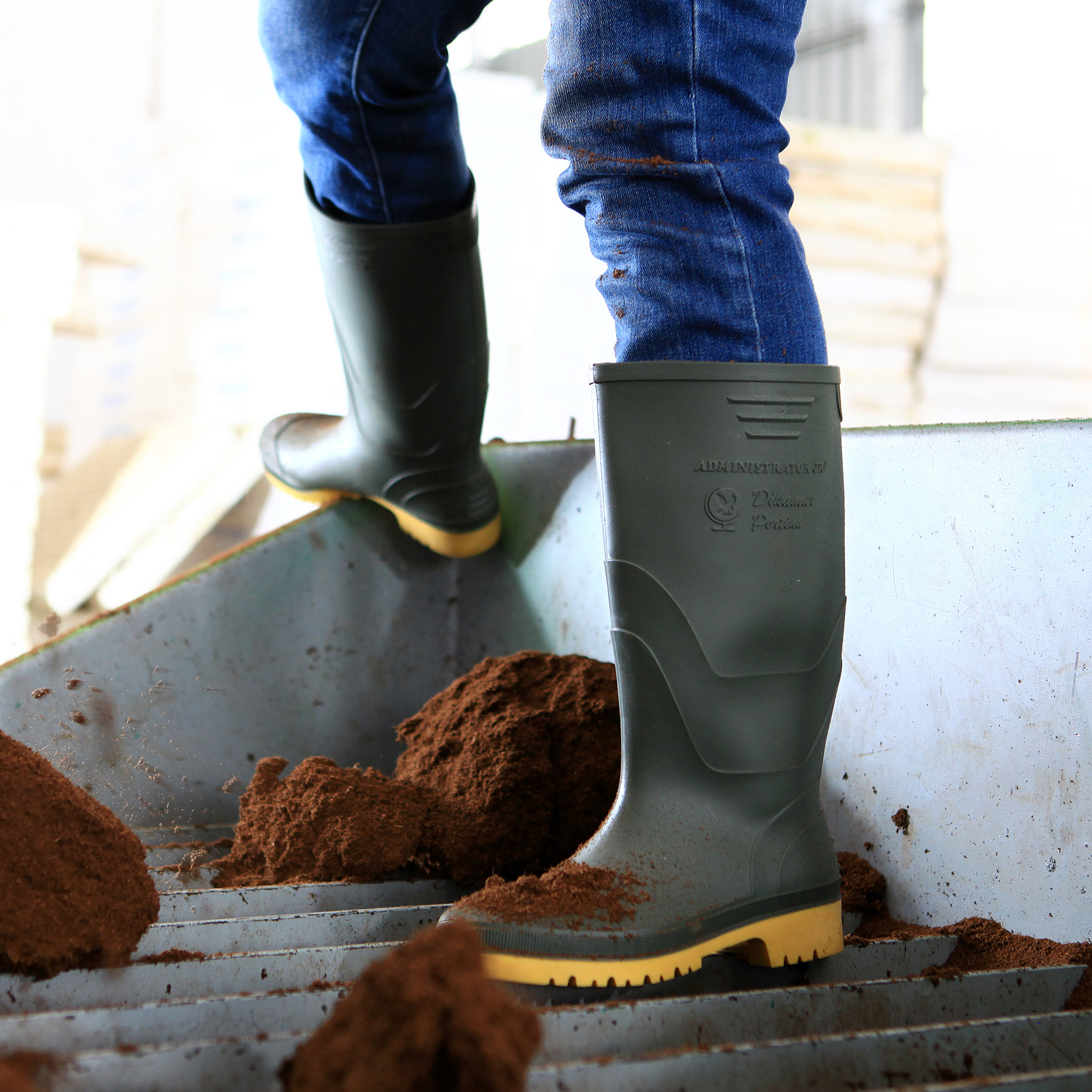 Galocha Administrator Verde N29 DIKAMAR