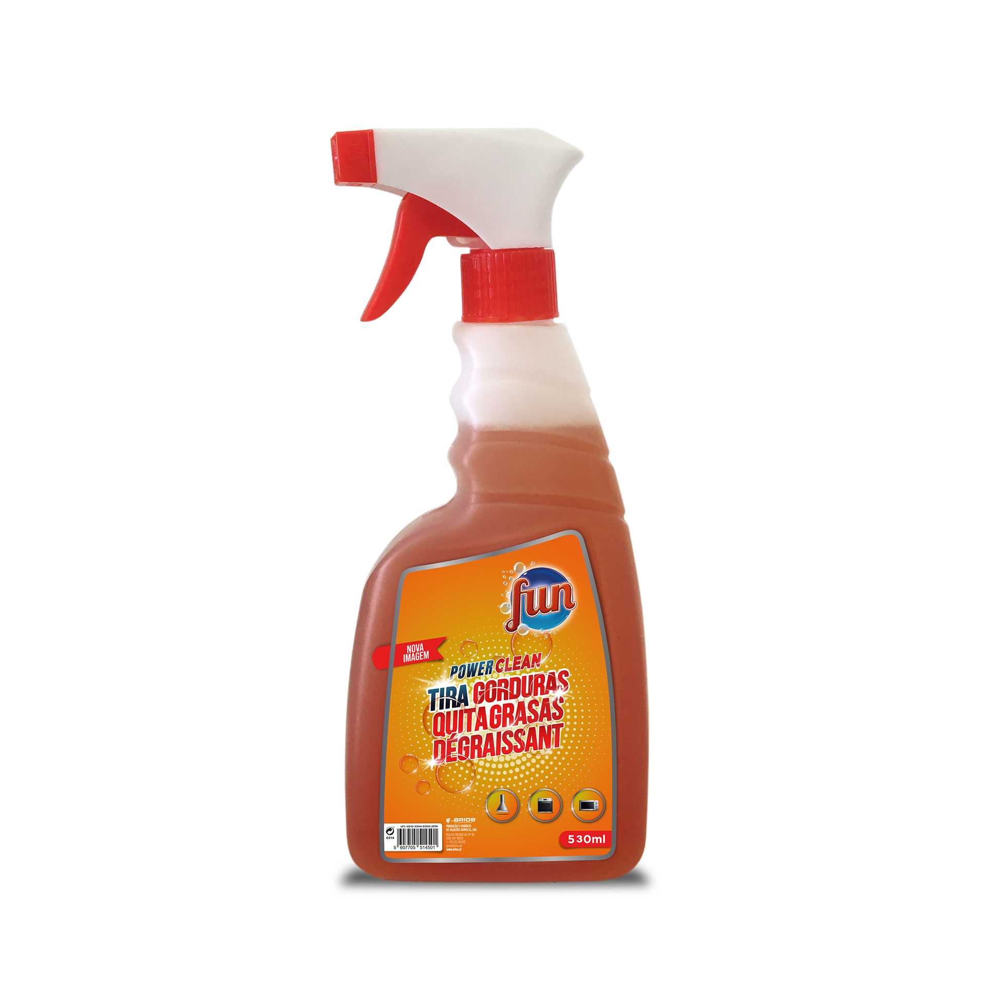 Tira Gorduras 530 ML FUN