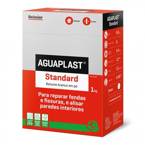 Massa em p Standart 1KG AGUAPLAST