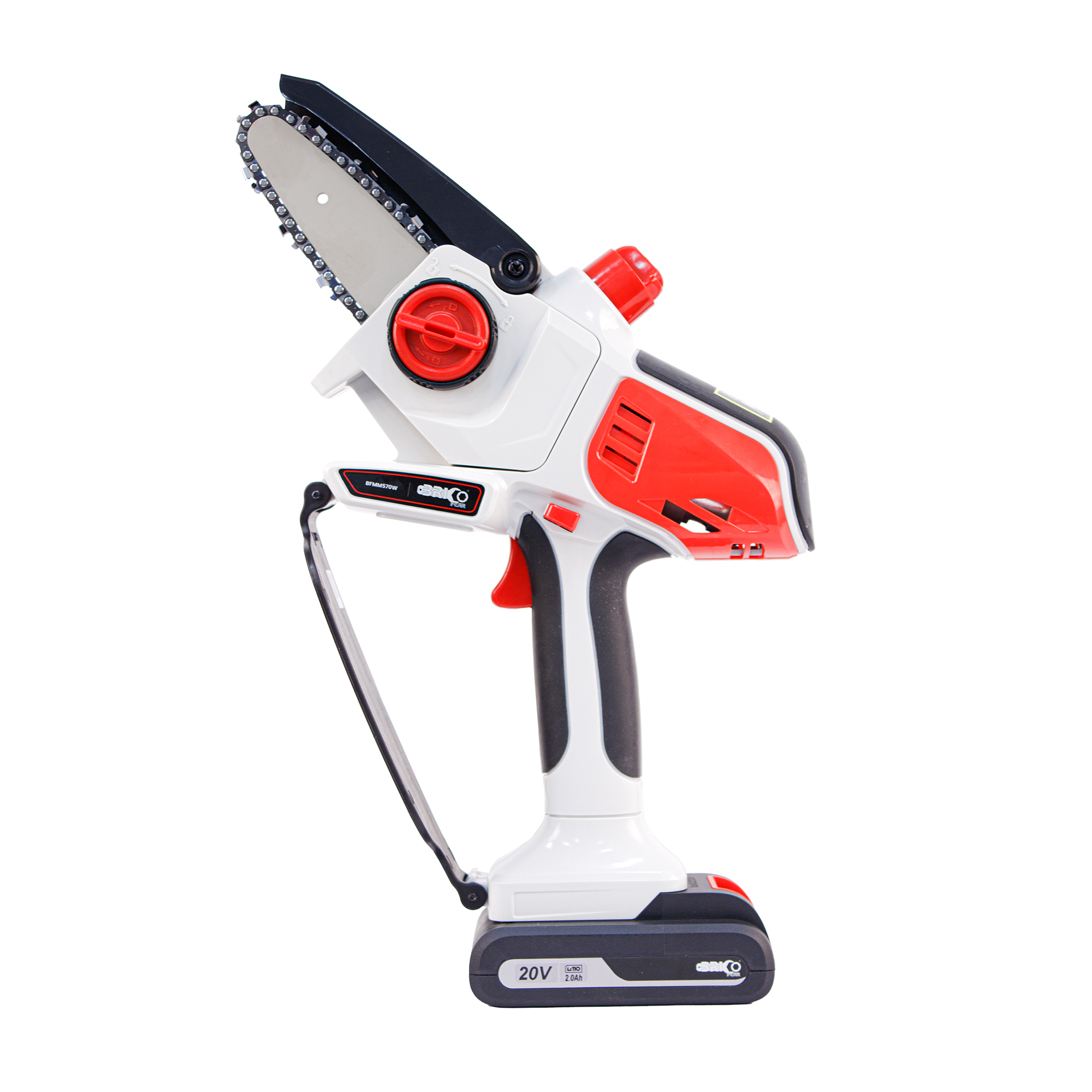 Mini Motosserra A Bateria 2Ah 20V 570W BRICOFERR