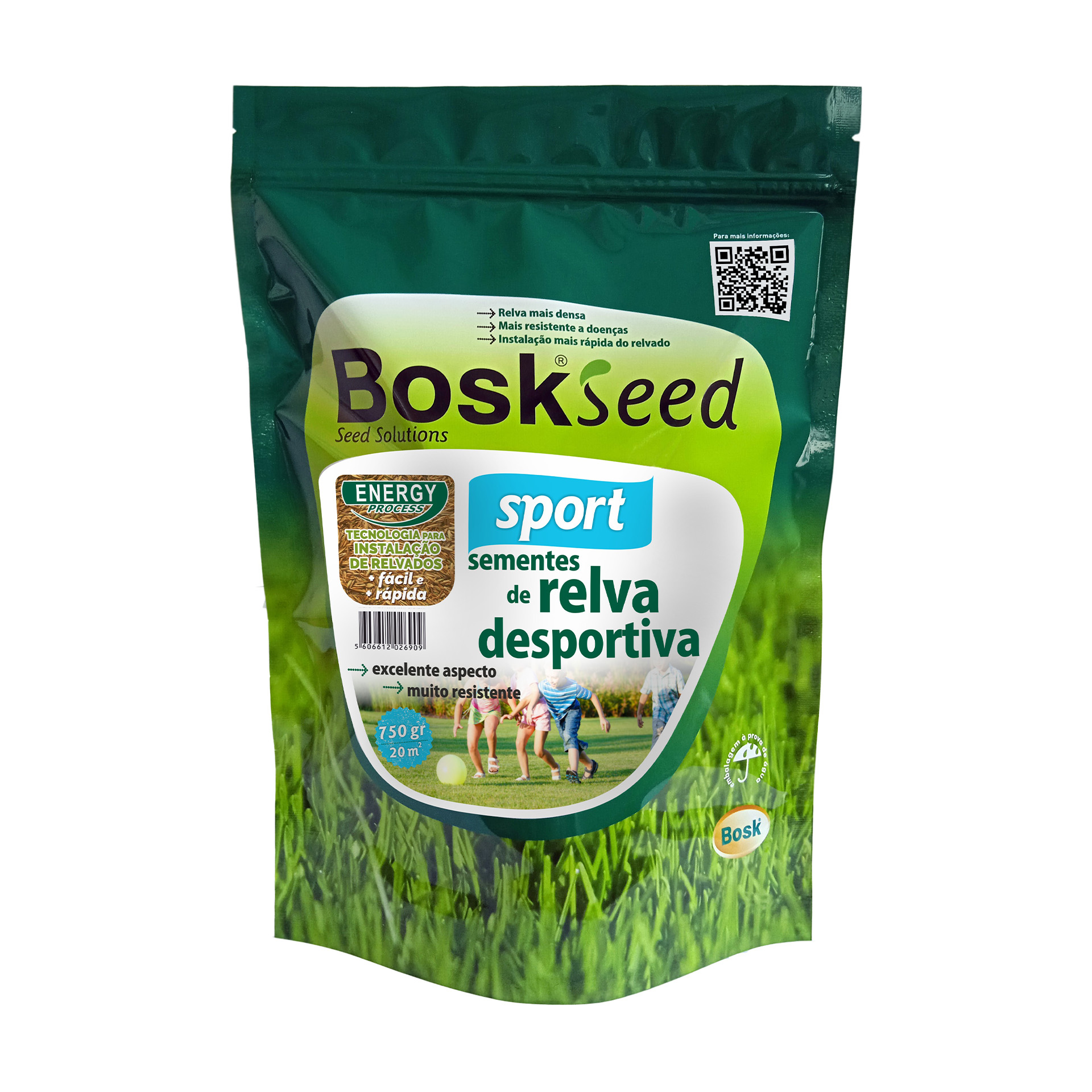 Semente Relva Boskseed Sport 750G