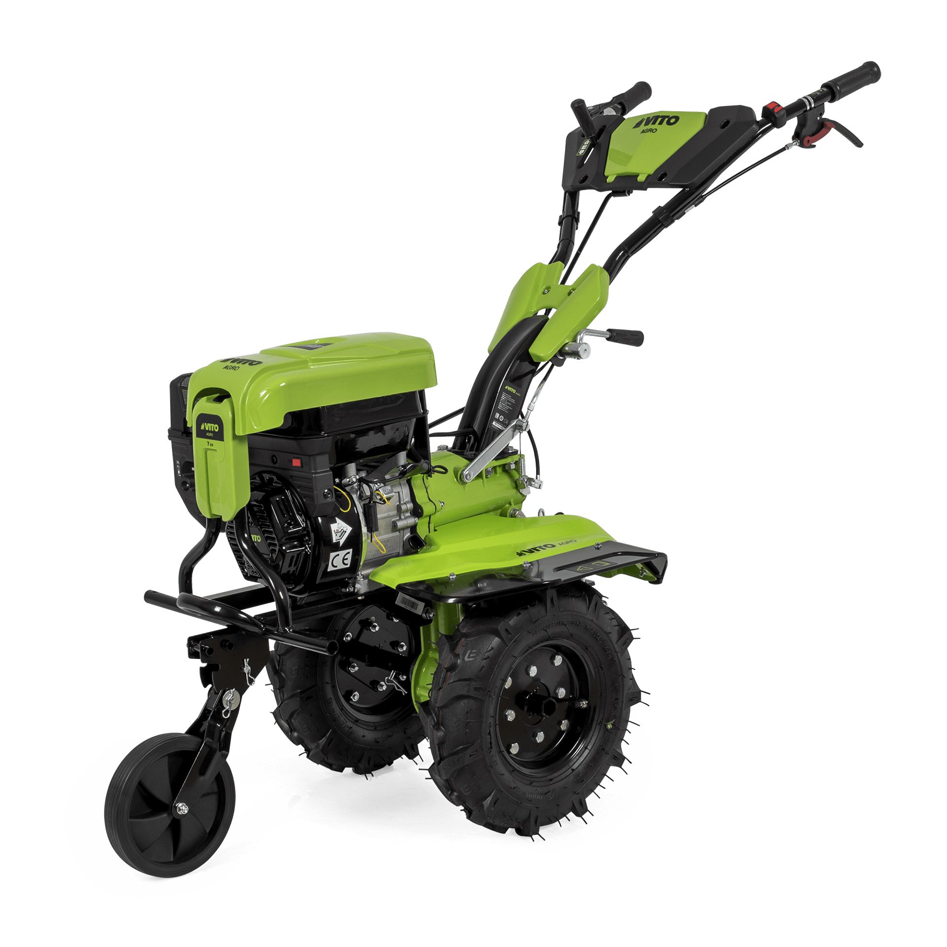 MOTOENXADA GASOLINA TRANSMISSÃO DIRECTA 7CV MONTAD