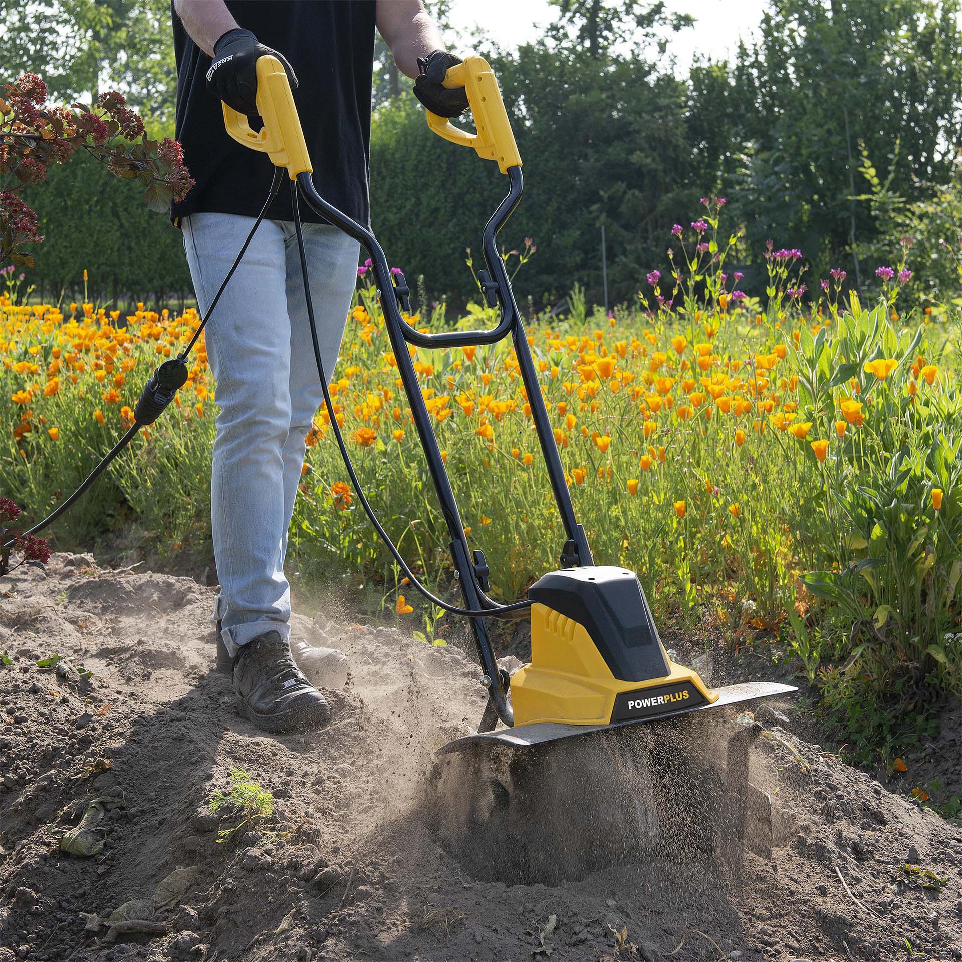 Enxada Elétrica 1500 W POWERPLUS