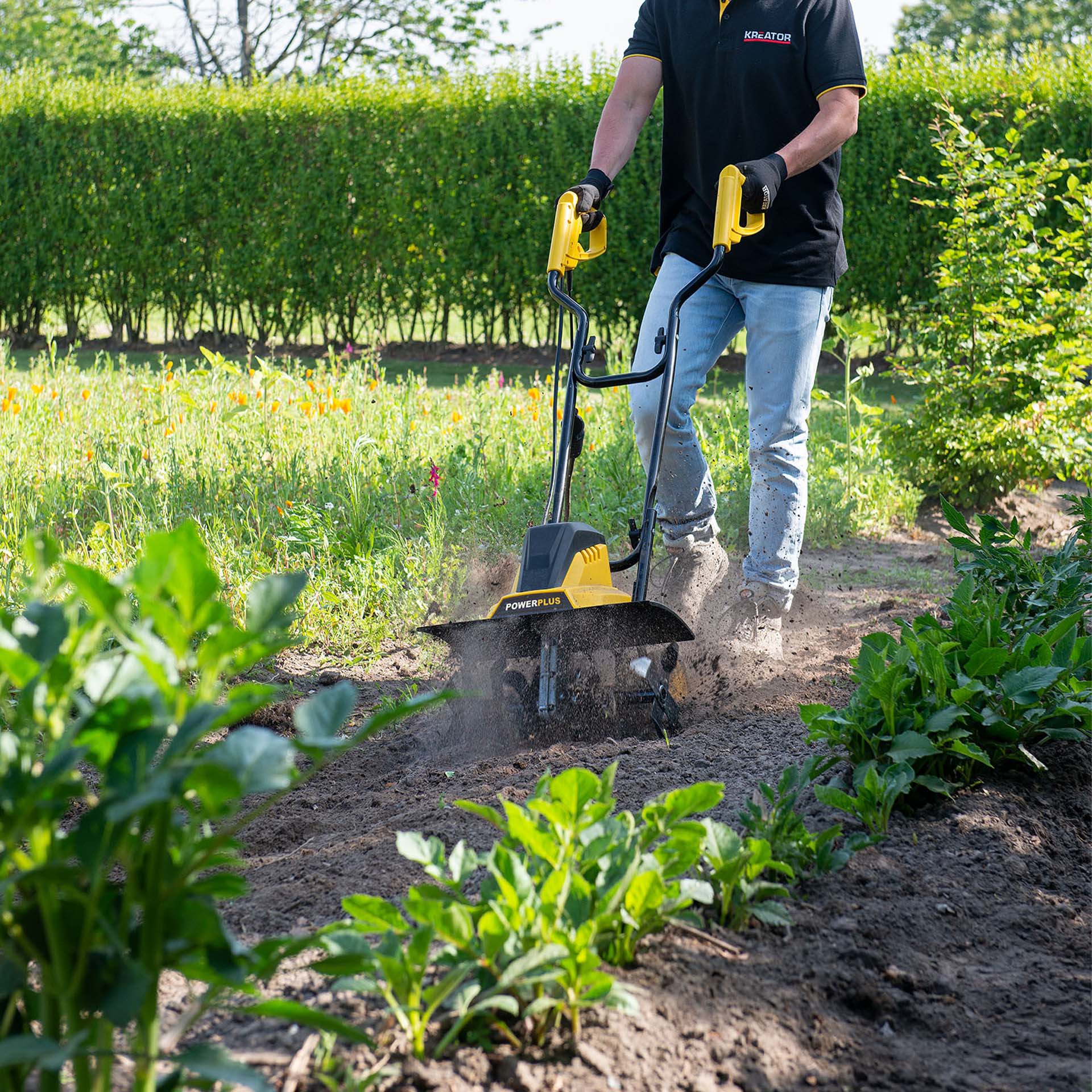 Enxada Elétrica 1500 W POWERPLUS