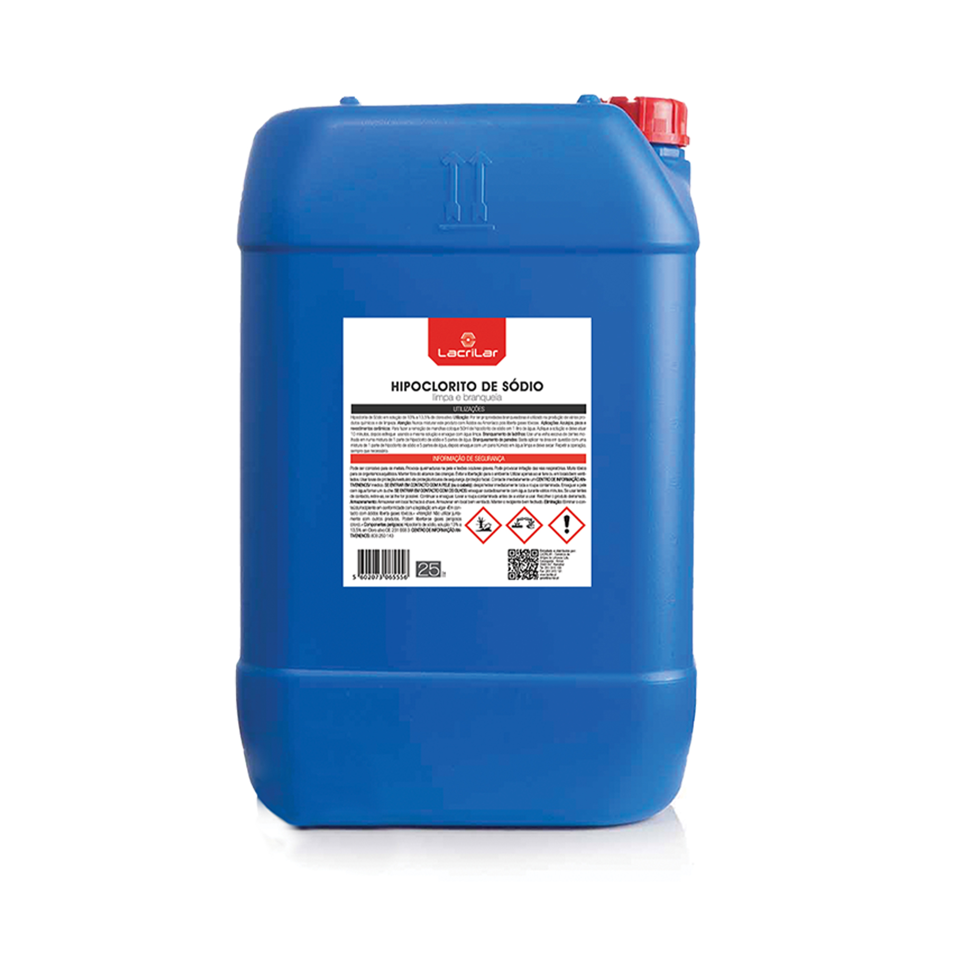 Hipoclorito De Sódio 25 L LACRILAR