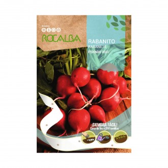 Rabanete Redondo Vermelho Fita ROCALBA