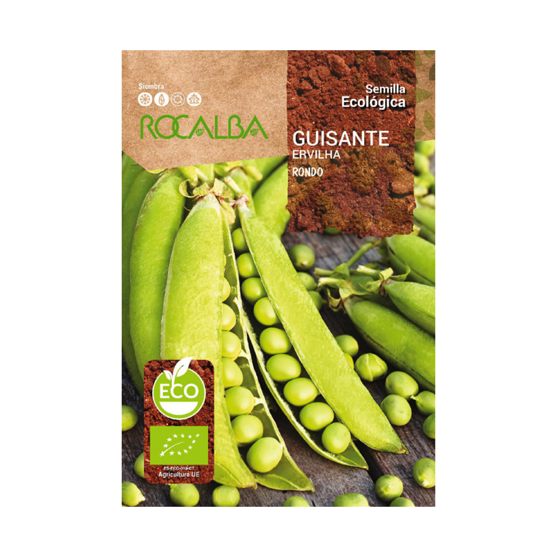 Ervilha Rondo Bio 30 G ROCALBA