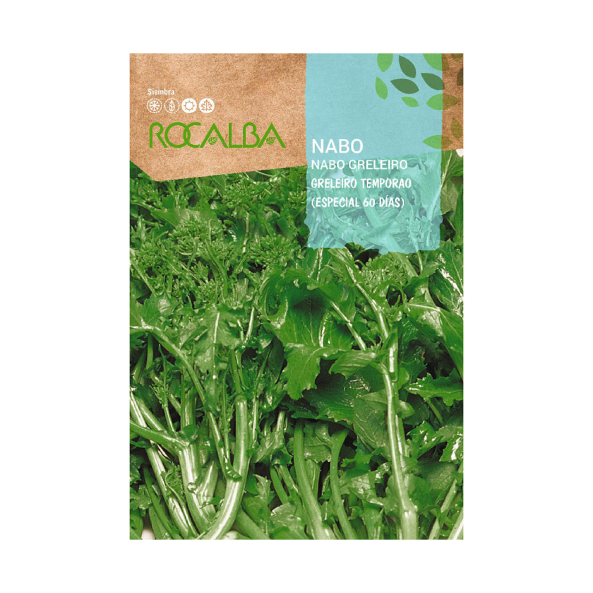 Nabo Tempor Grelo 60 Dias 25 G ROCALBA