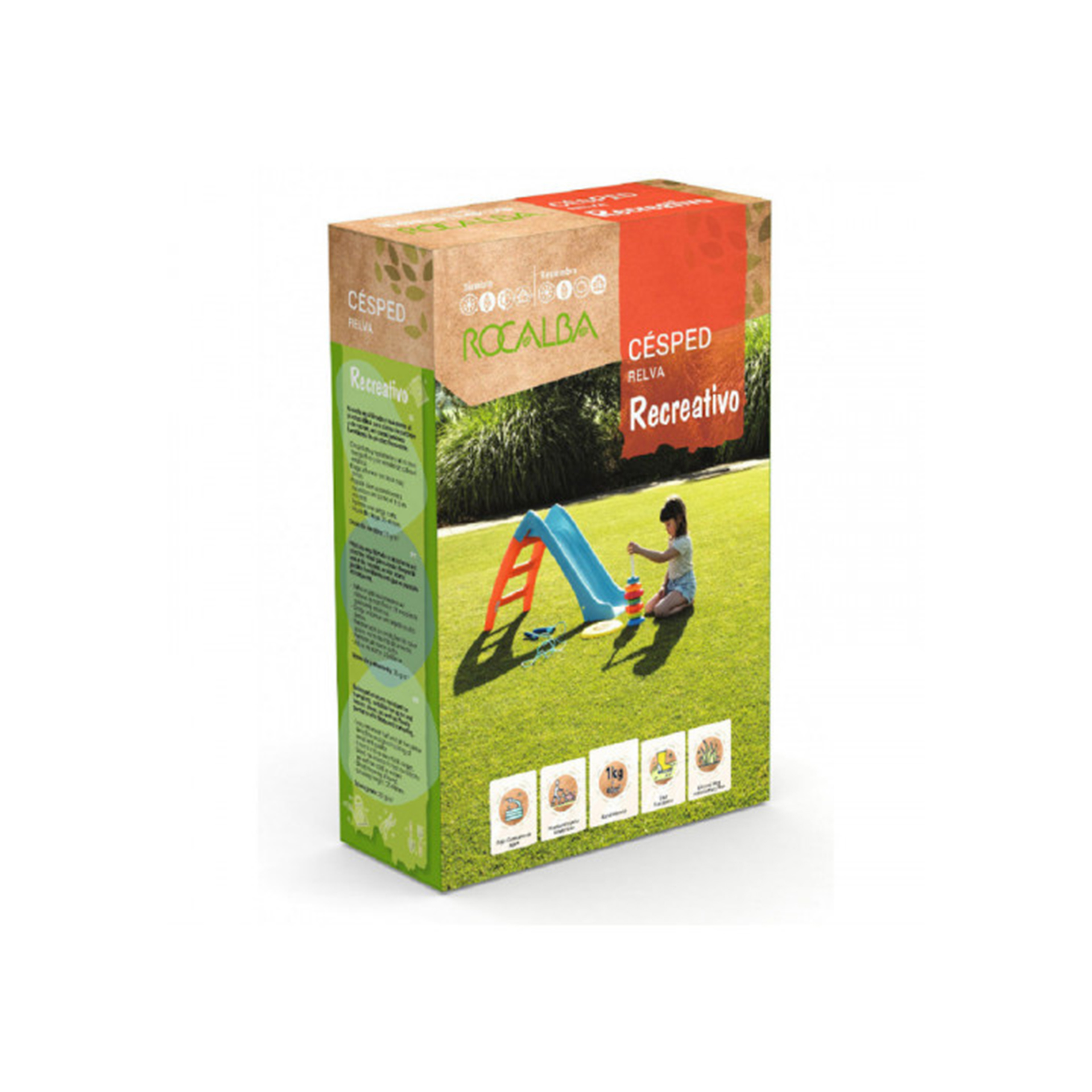 Semente Relva Desportiva 1 KG ROCALBA