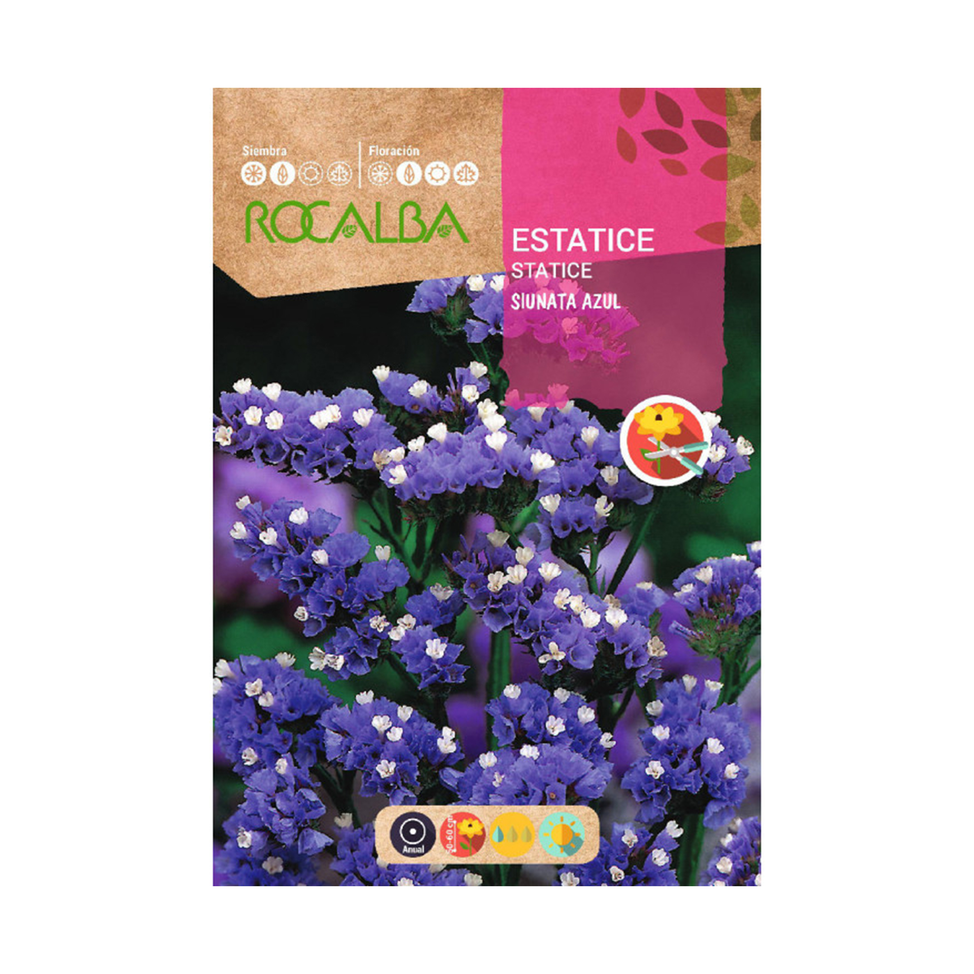 Estatice Sinuata Azul 0,5 G ROCALBA