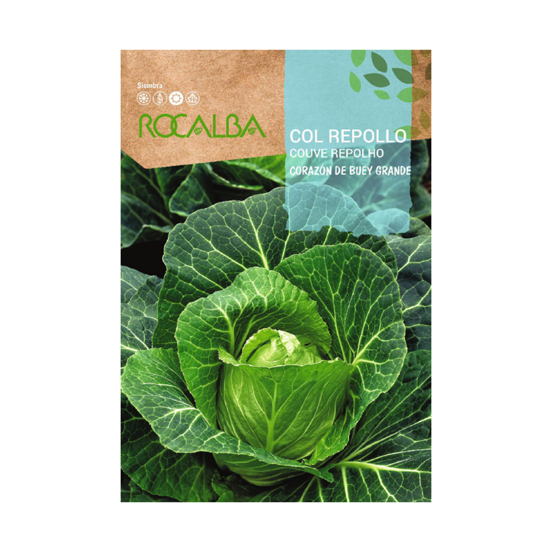 Couve Repolho Coração De Boi 8 G ROCALBA