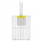 GRELHA SARDINHAS INOX 40X30 CM GRELHA SARDINHAS INOX 40X30 CM