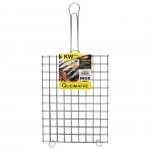 GRELHA QUADRCULADA INOX 40X30 CM