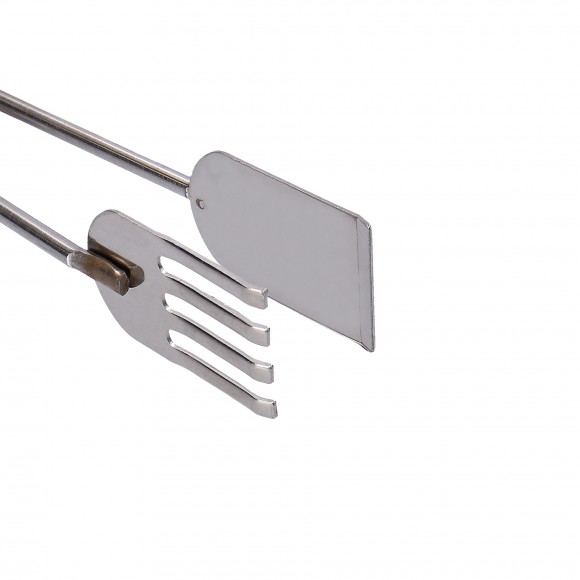 TENAZ COM PALA INOX 38CM