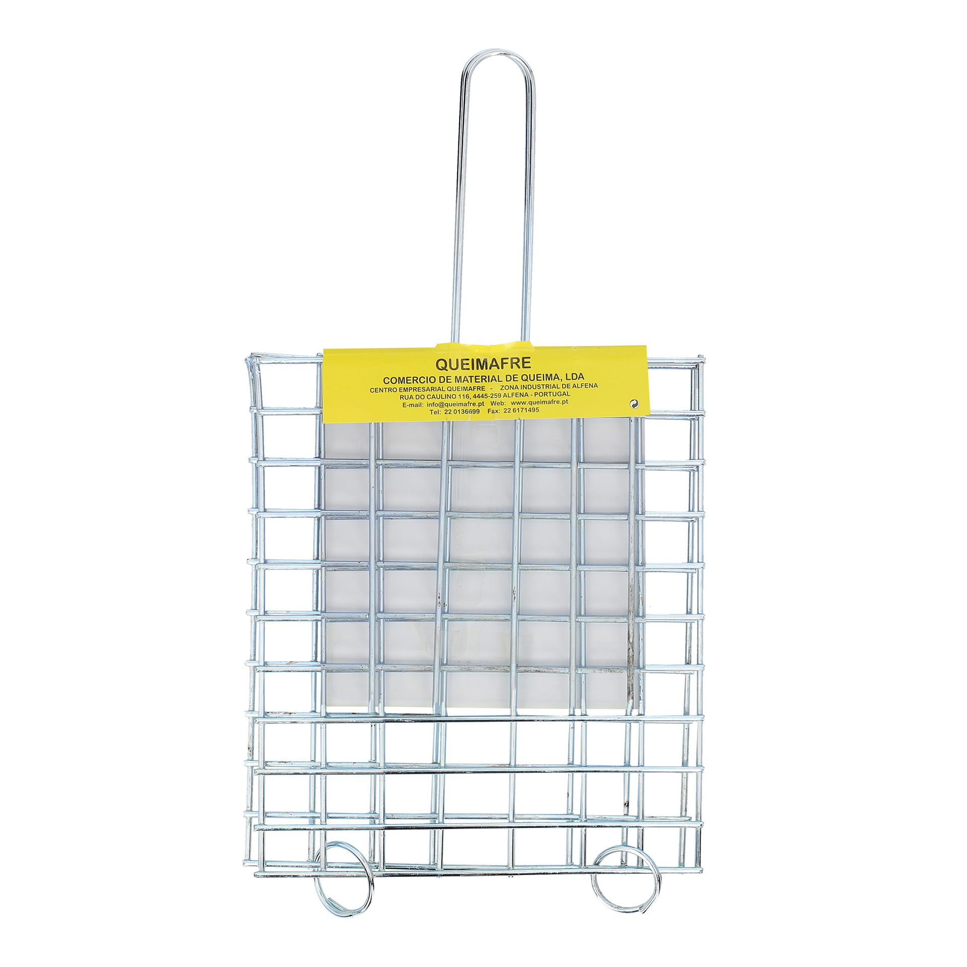 Grelha Quadrículada Inox 20X25 CM