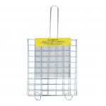 Grelha Quadrculada Inox 20X25 CM