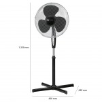 Ventoinha Cho Pe Comando 40CM  CLATRONIC