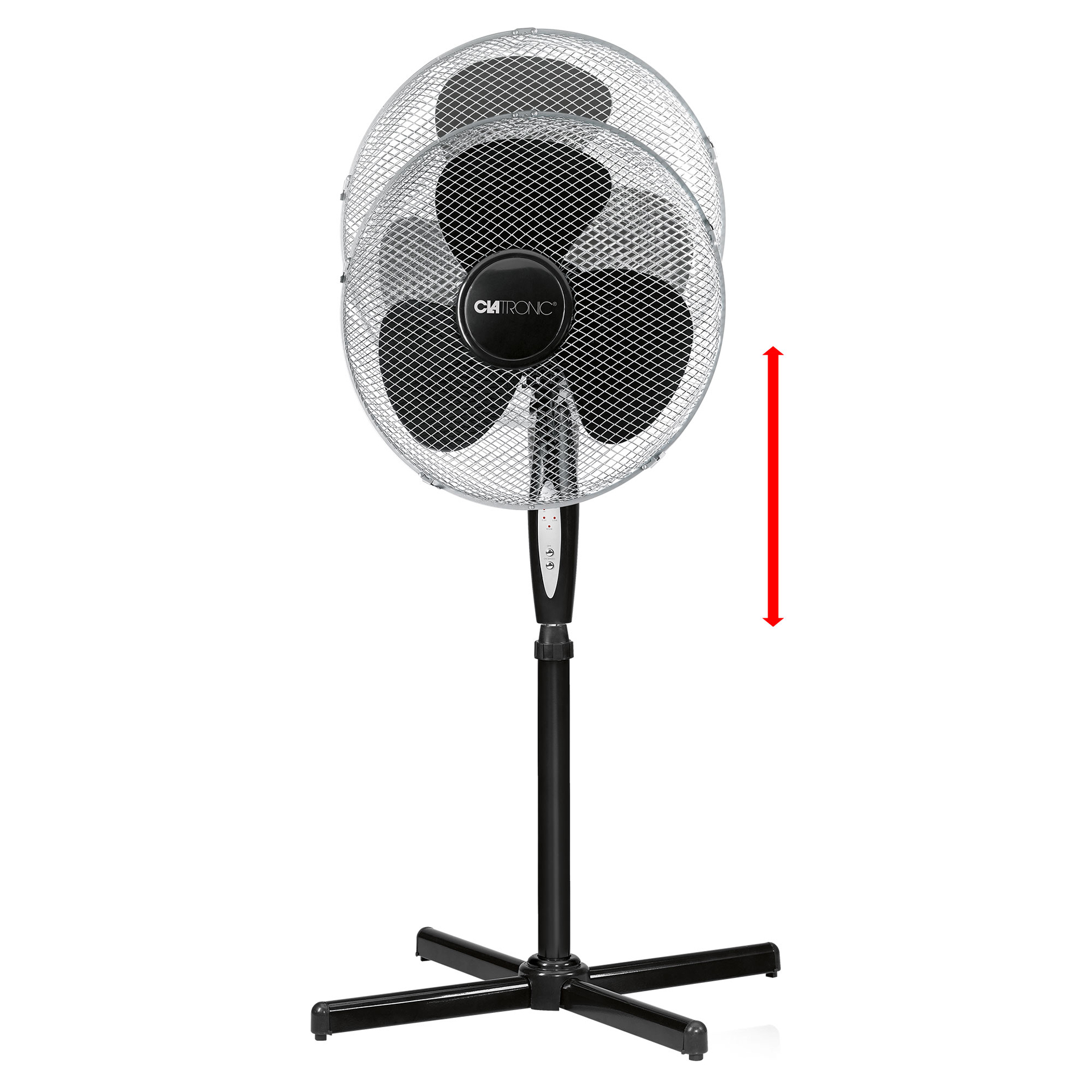 Ventoinha Chão Pe Comando 40CM CLATRONIC