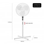 Ventoinha De Cho Com P 40CM  CLATRONIC