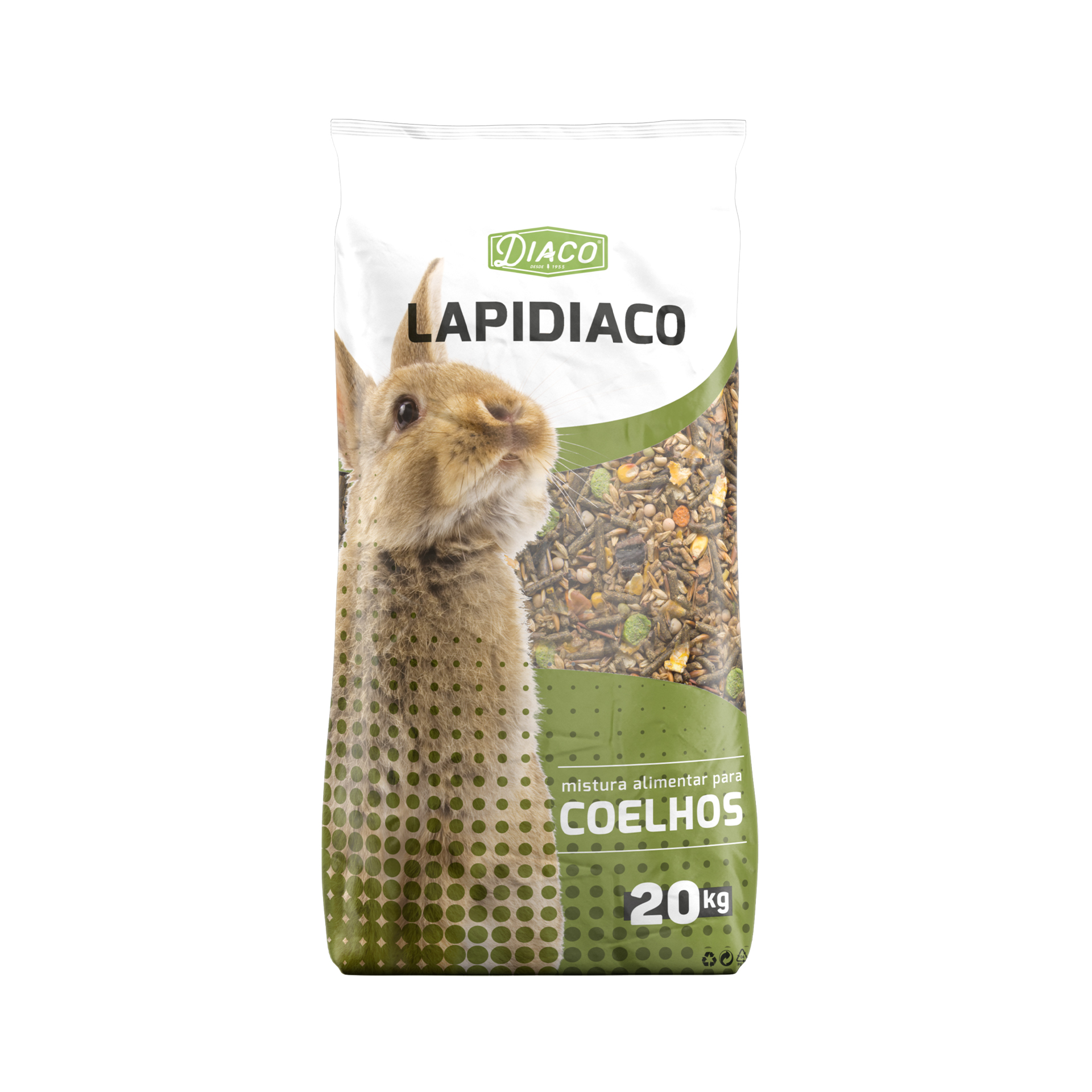 Mistura Natural Para Coelhos 20 KG DIACO