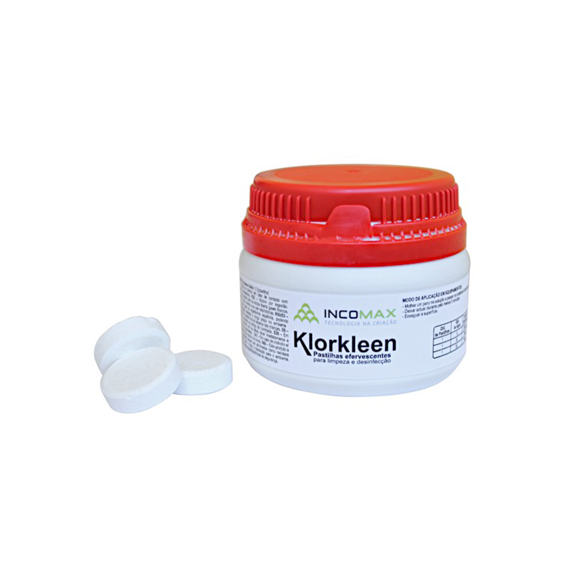Desinfectante Pastilhas Para Incubadora INCOMAX