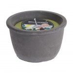 Vela Citronela Vaso em Cimento 17X17 CM Vela Citronela Vaso em Cimento 17X17 CM