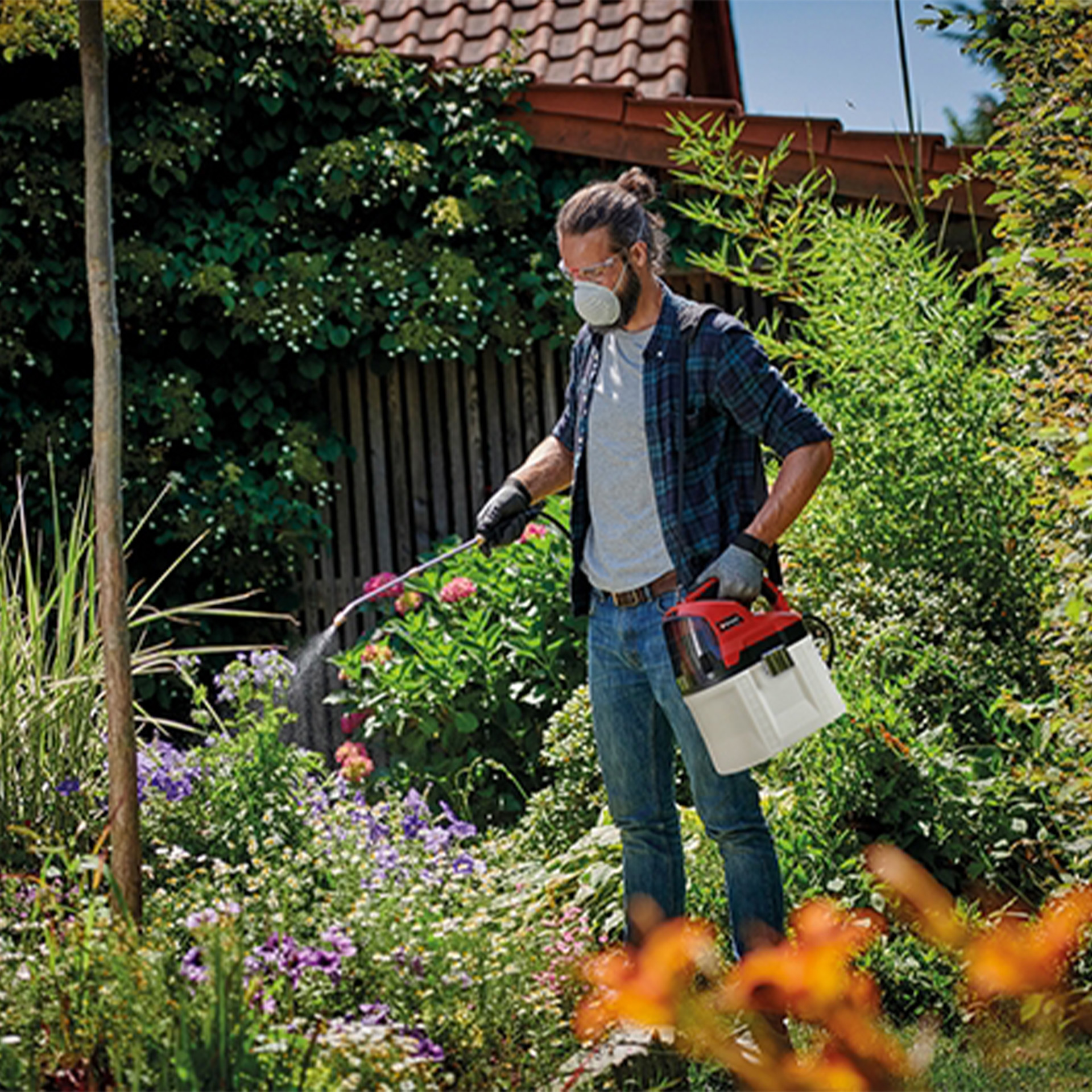 Pulverizador Ge-Ws 18/75 Li A Bateria 7,5 L EINHEL