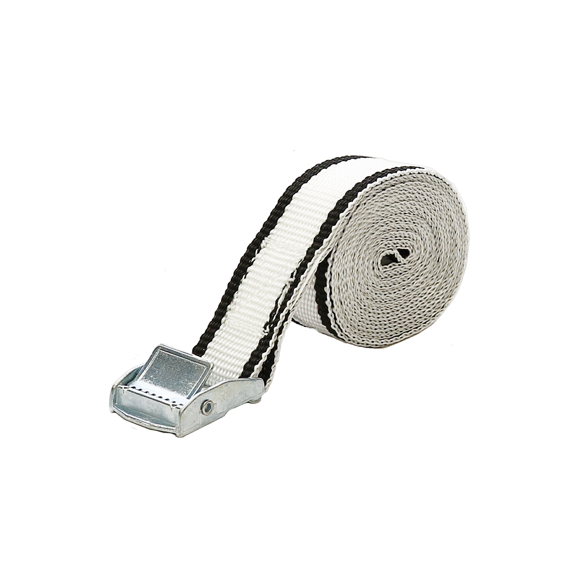 2 Cintas De Amarre Fivela Brancas 200KG 2,5M