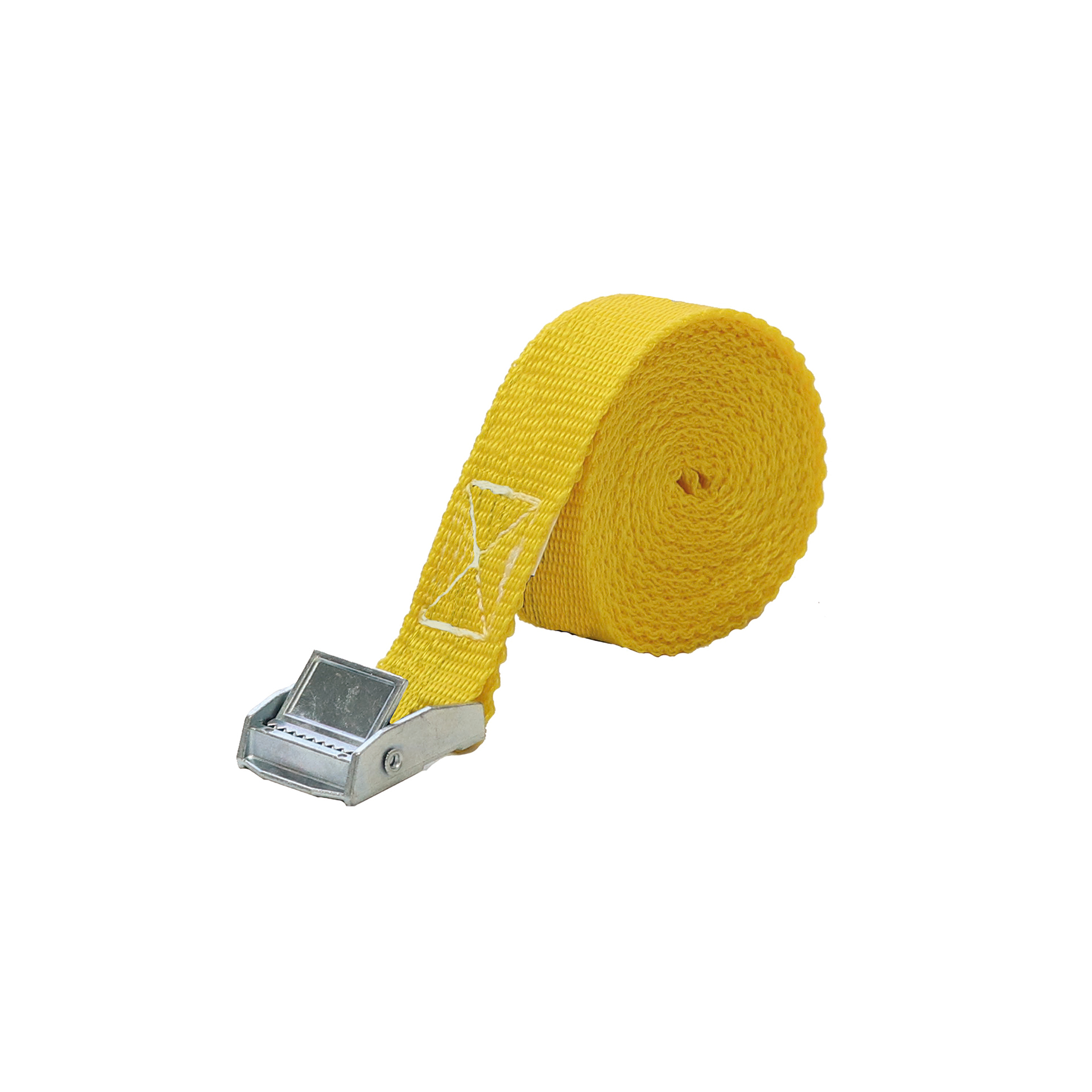 2 Cinta De Amarre Com Fivela Amarelas 250KG 3M