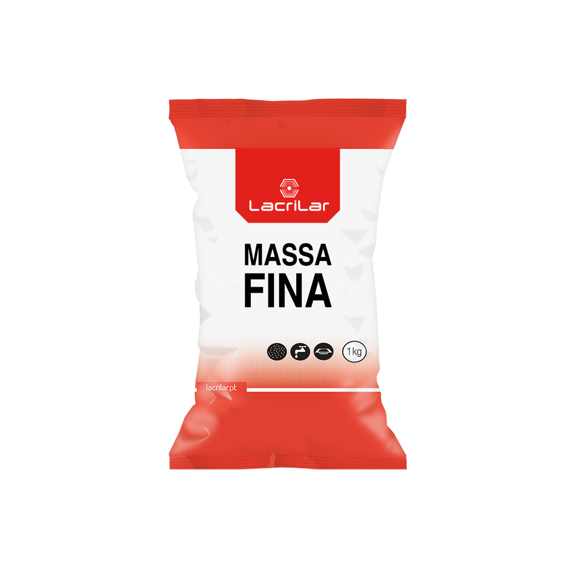 Massa Fina Lacrilar 1KG