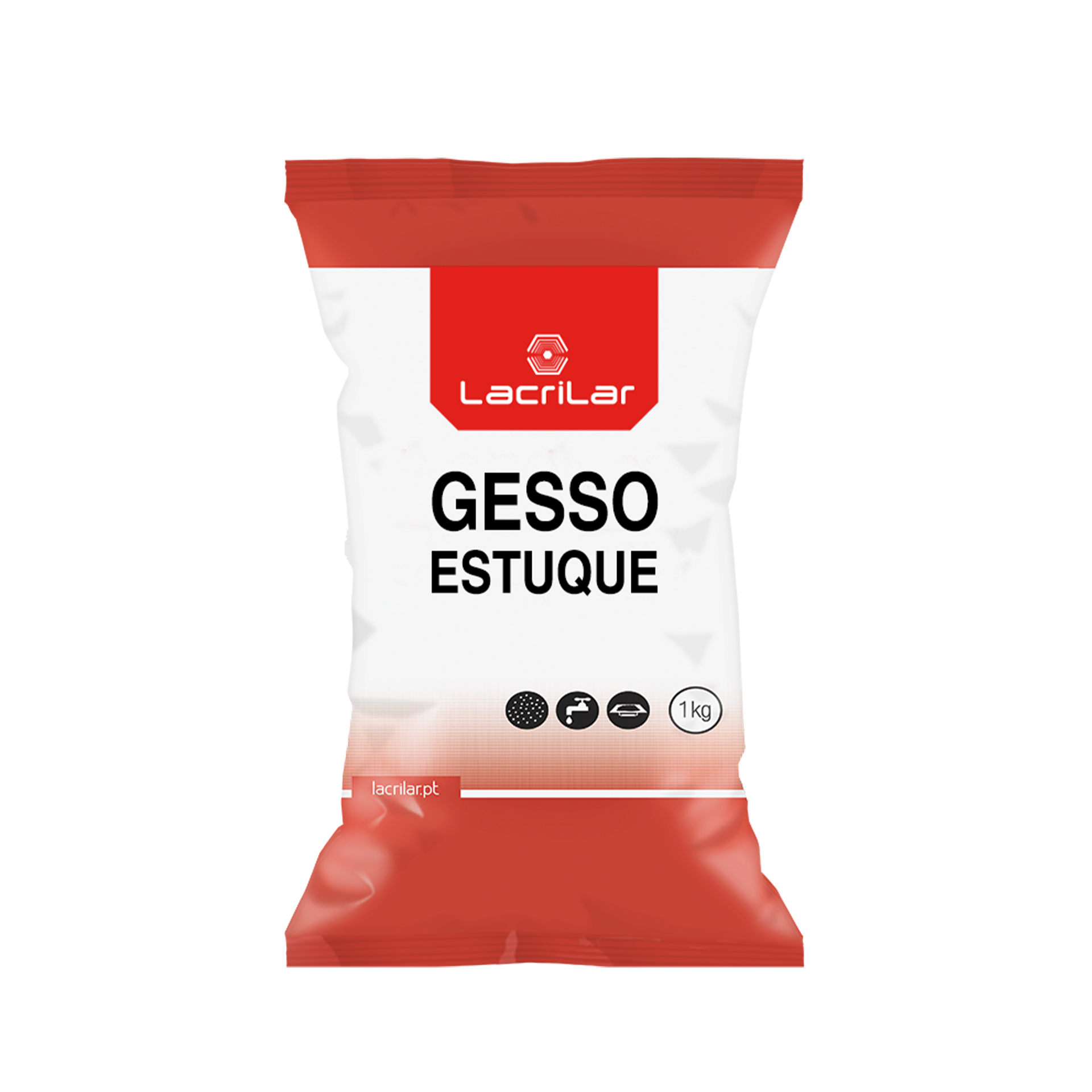 Gesso Estuque Lacrilar 1KG