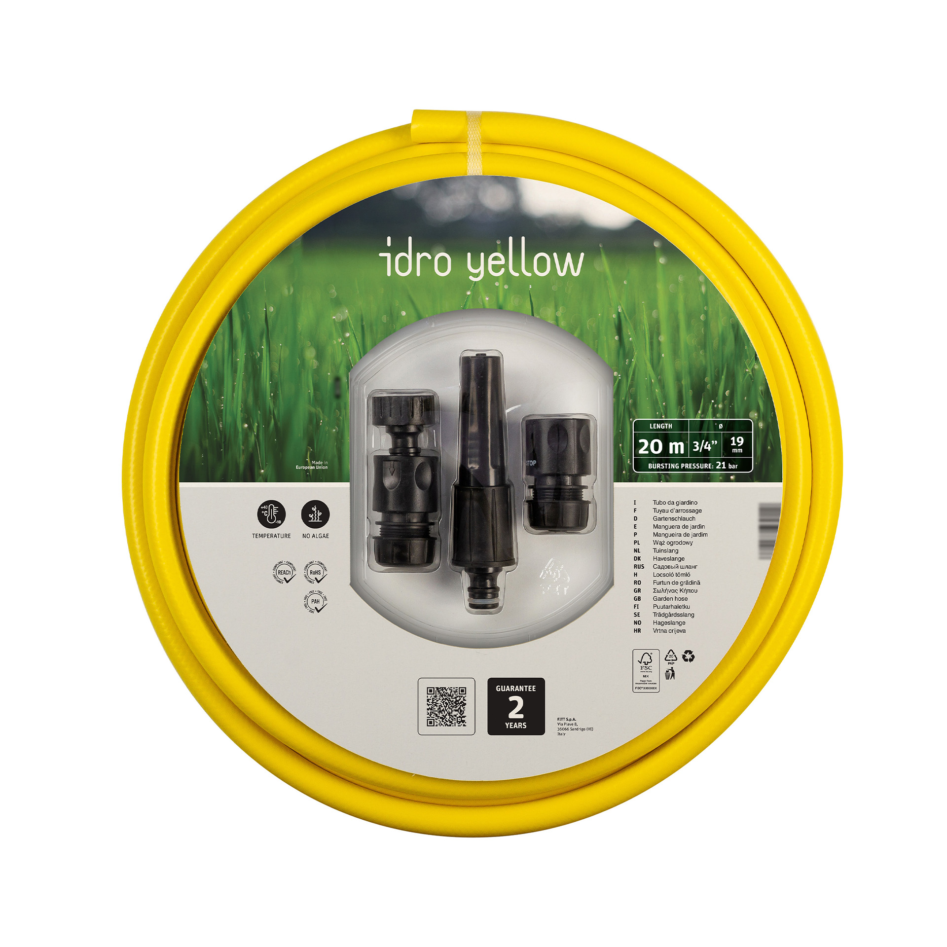 Kit Idro Yellow 19 MM 20 M FITT