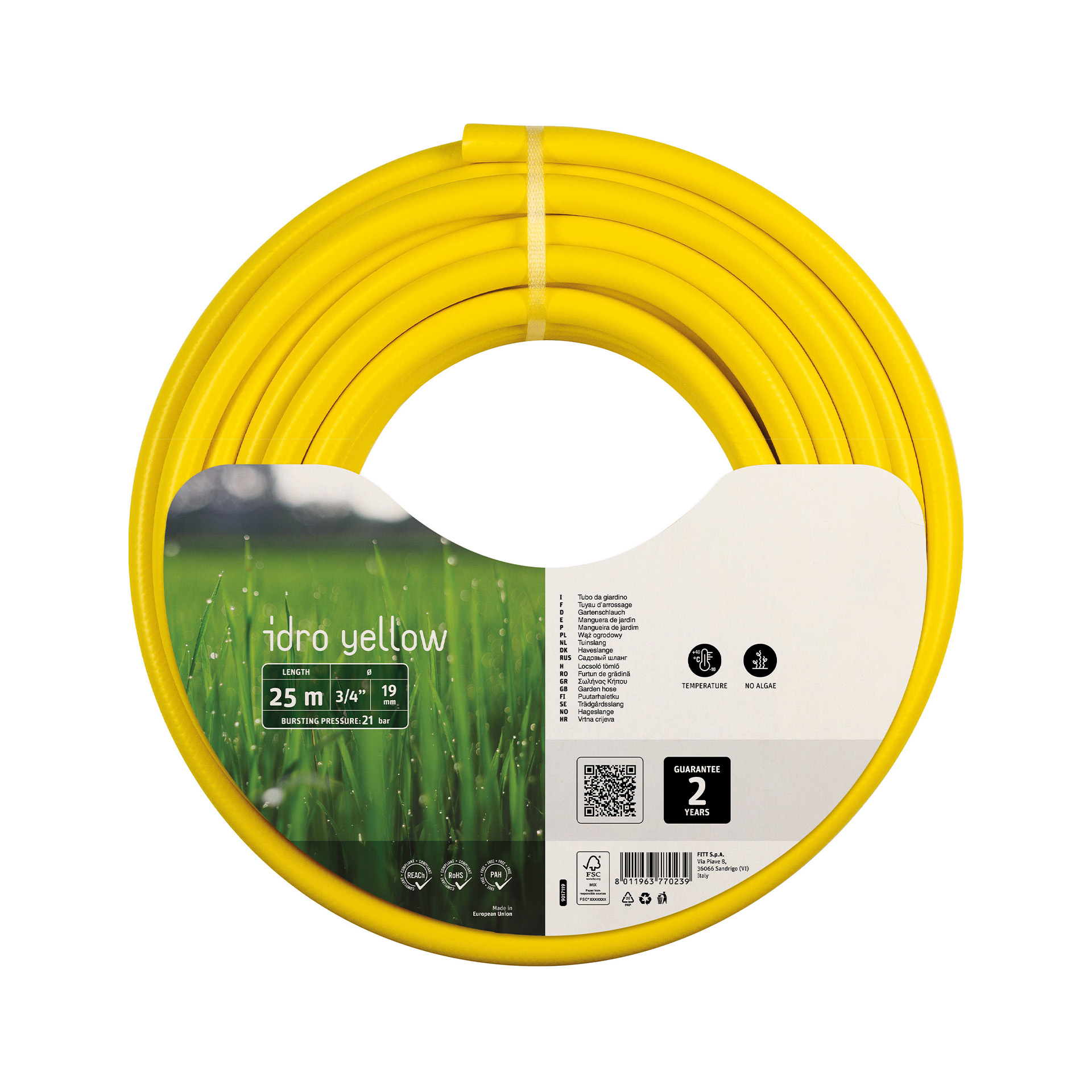 Mangueira Idro Yellow 19 MM 25 M FITT