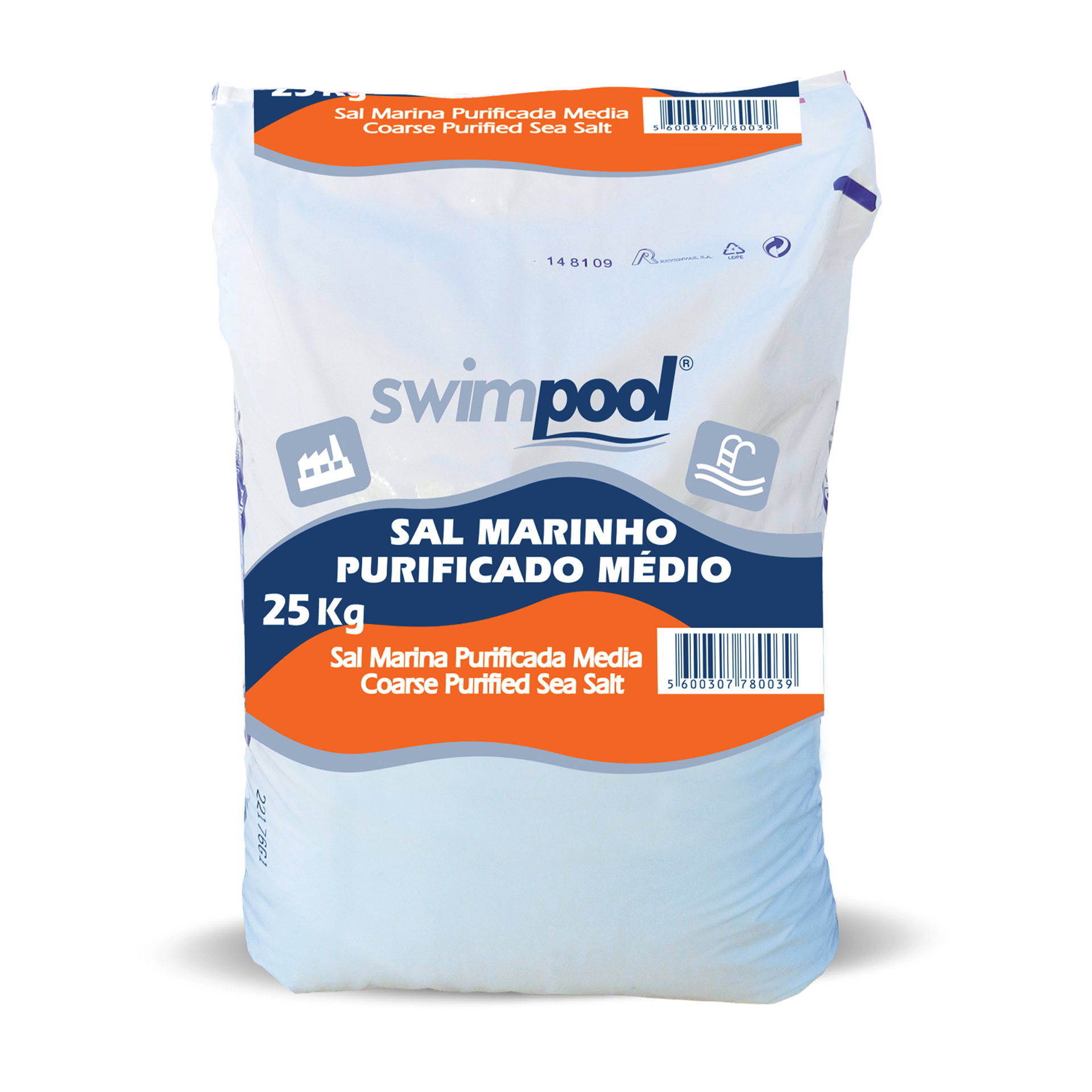 SAL MARINHO ECOPOOL PARA PISCINAS 25 KG