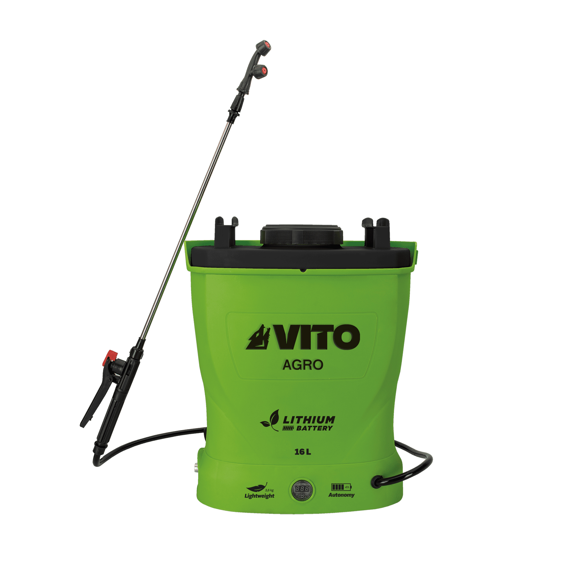 Pulverizador Com Bateria De Lítio 16 L VITO