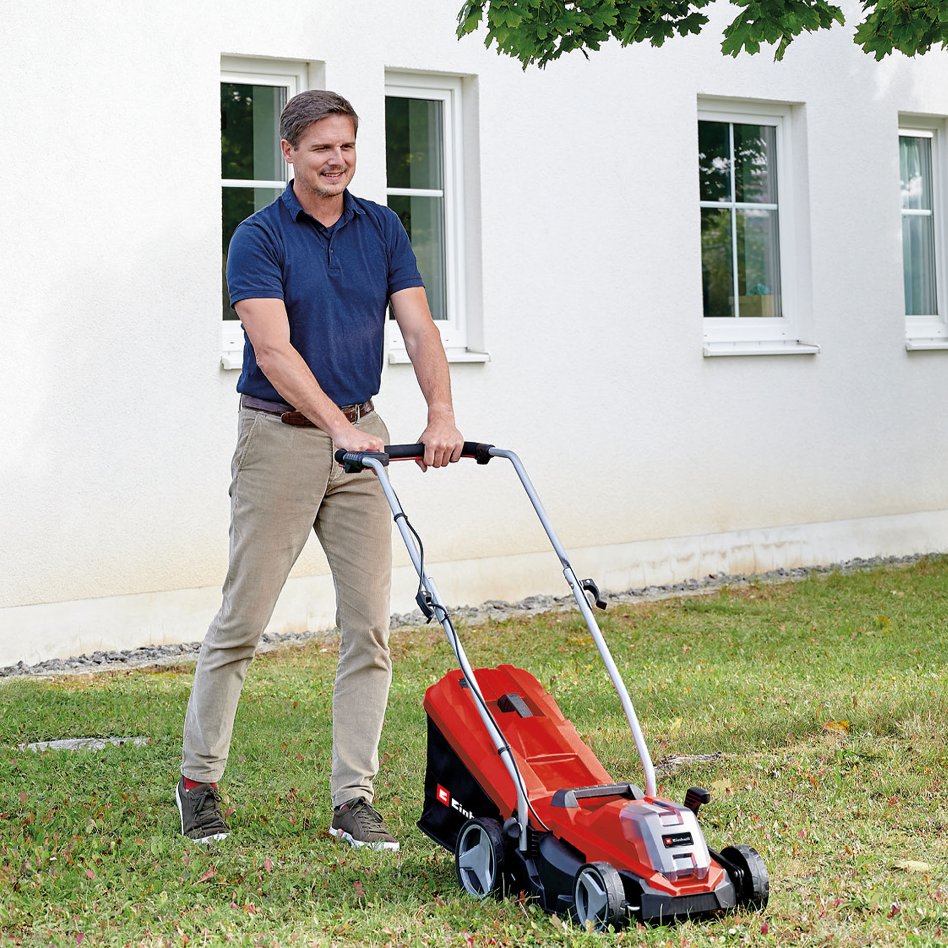 Corta Relvas Sem Fio A Bateria GE-CM 18/33 EINHELL